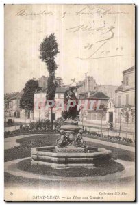 Old Postcard Saint Denis Place to Gueldres