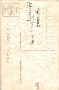 F76/ Valentine's Day Love Holiday Postcard c1910 Envelope Stamp Cupid 30