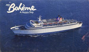 MS Boheme Commordore Cruises Ship 1985 