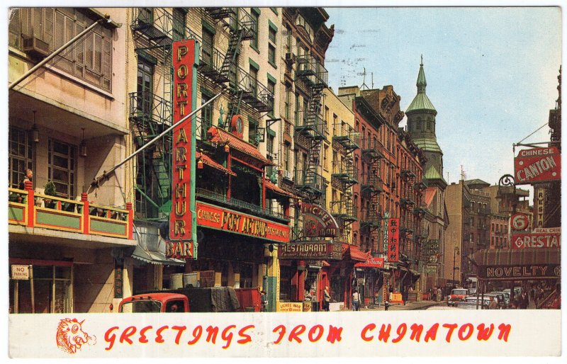 Greetings from Chinatown