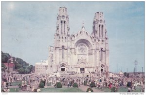 The Basilica, Ste-Ann De Beaupre, Quebec, Canada, PU-1958