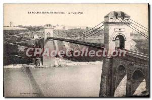Old Postcard La Roche Bernard Old Bridge