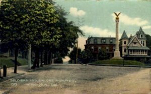 Soldiers and Sailors Monument - Wilmington, Delaware DE