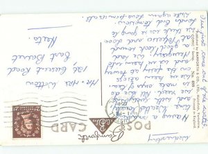 Bamforth Comic WOMAN MAKING ROOSTER JOKE AB9833