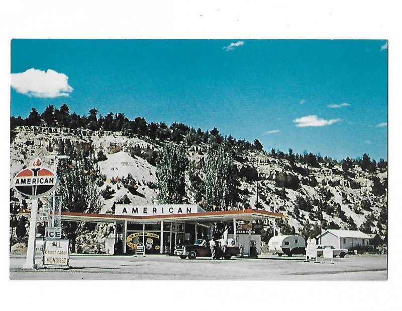 Standard Oil American Gas Station Ramsay Brothers Mt. Carmel Junction Utah