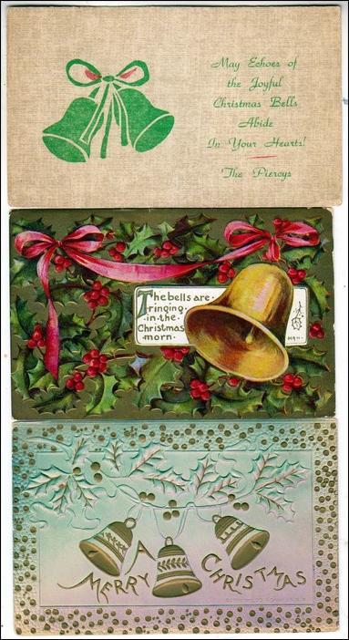 Greeting - 3 - Christmas Cards - Bells