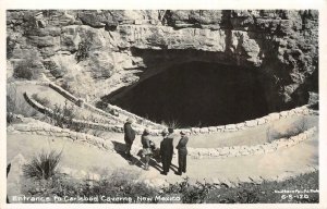 RPPC Entrance to Carlsbad Caverns, New Mexico c1930s Vintage Photo Postcard