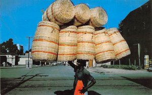 Basket Vendor Port-au-Prince Haiti Unused 