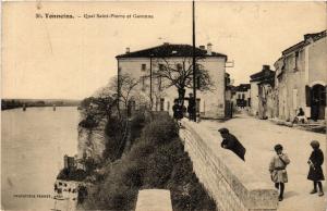 CPA TONNEINS - Quai St-PIERRE et Garonne (638733)