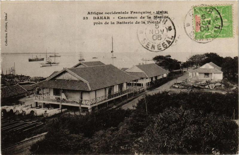 CPA Fortier 53 DAKAR Casernes de la Marine SÉNÉGAL (670676)