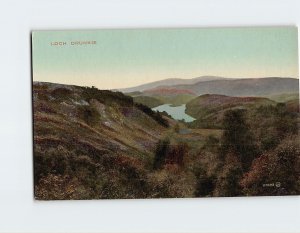 Postcard Loch Drunkie, Stirling, Scotland