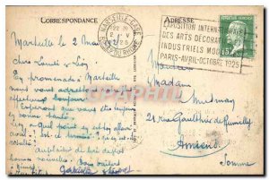 Postcard Old Marseille Cantini and Fountain Avenue Prado