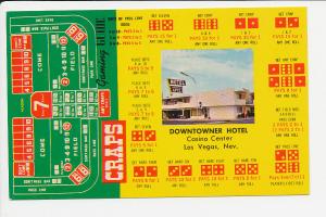 NV CH Las Vegas Downtowner Hotel $9.50 Room Food Girlie Show