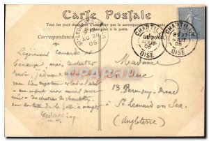 Old Postcard Chateau de Chantilly the Love Island