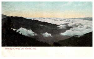 California  Mt.Wilson  Floating Clouds