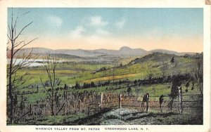 Warwick Valley from Mt Peter in Greenwood Lake, New York