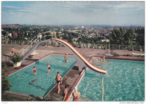 Opelbad Am Neroberg, WIESBADEN (Hesse), Germany, 1950-1970s