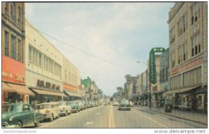 South Carolina Spartanburg Main Street Looking East