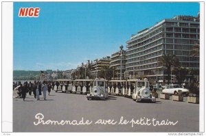 Miniature Train transport , NICE , France , 50-70s