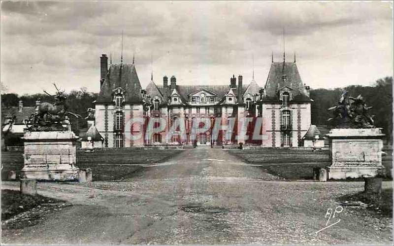 Modern Postcard Chateau de Gros Bois Main Facade