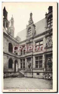 Old Postcard Caen hotel in the old hotel Stock Ecoville