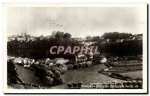 Old Postcard Chaumont Panorama Taken from the Valley of the Suize