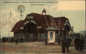Dusseldorf Germany 1904 Exposition Grosse Gartenbau-Ausstellung Postcard
