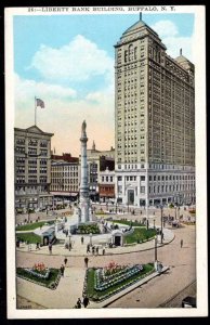 New York BUFFALO Liberty Bank Building White Border