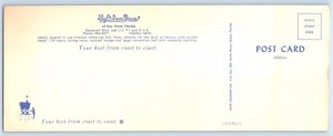 KEY WEST, Florida FL ~ Roadside HOLIDAY INN Motel c1960s ~ 3½x9  Postcard 