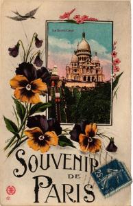 CPA Souvenir de Paris (18e) - Le Sacré Coeur (300141)
