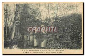 Old Postcard The edges of the Barley Savigny Lormoy Saint Mishel Epinay Viadu...