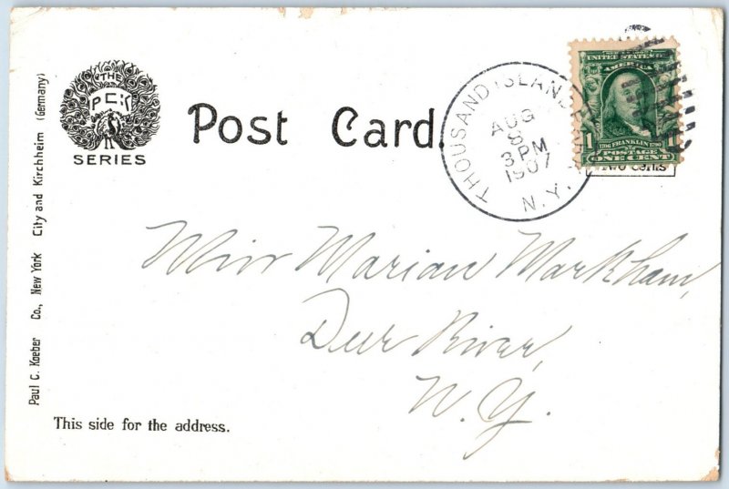 c1900-07 Thousand Islands Hotel Frontenac Postcard P164