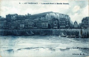 CPA Le TRÉPORT-L'Avant Port a Marée Basse (348225)