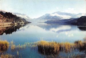 BR91296 snowdon from llyn padarn caernarvonshire wales