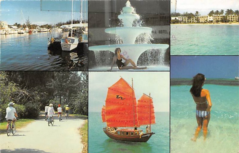 Grand Bahama Hotel Nassau in the Bahamas Postal used unknown 