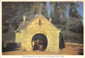 uk51907 blacksmith at work in picturesque irish forge ireland horse