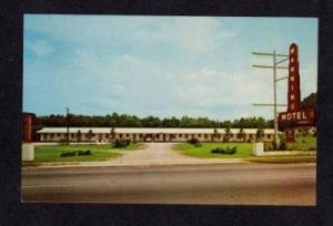 SC Manning Motel US 301 & 521 SOUTH CAROLINA Postcard