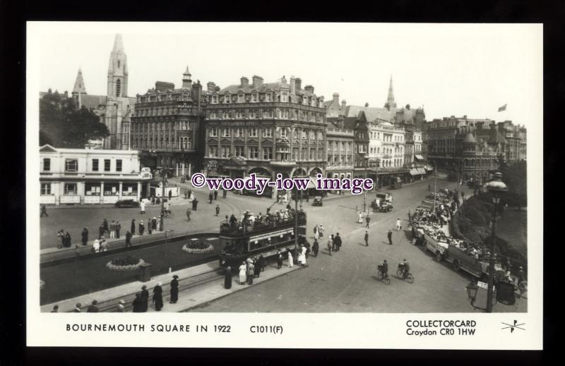 pp2383 - Bournemouth - Bournemouth Square in the 1920s - Pamlin postcard 