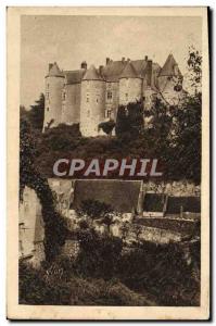 Old Postcard TThe Douce France Chateaux De La Loire Luynes