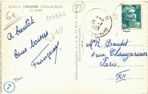 CPA TRÉGASTEL - La plage (104042)