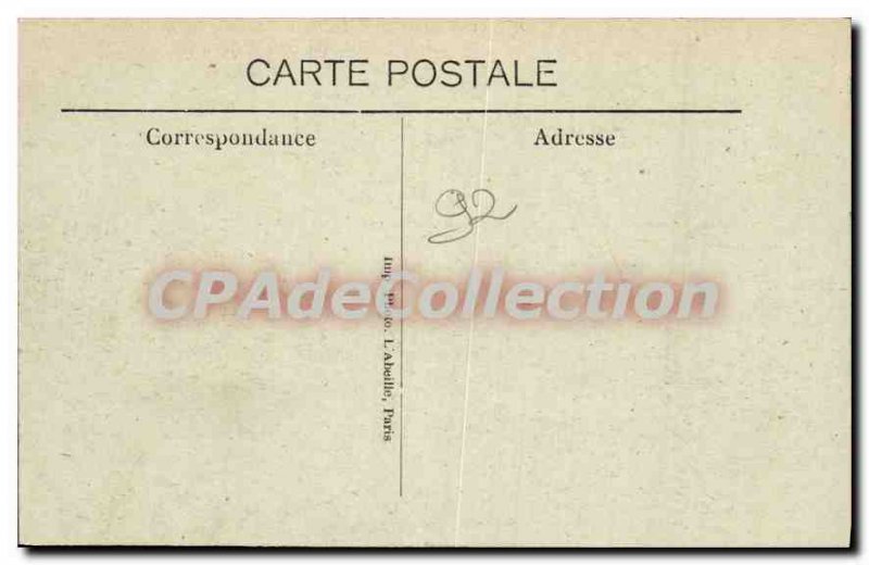 Postcard Old Saint Cloud Le Parc Trocadero Gardens