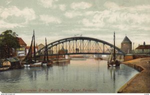 GREAT YARMOUTH , Norfolk , England , PU-1906 ; 00-10s ; Suspension Bridge , N...