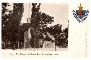 Canada  Old Church at Grand Pre Evangeline Land