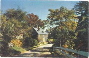 The First House of Annisquam, Cape Cod, Massachusetts, MA, pre-zip code Chrome