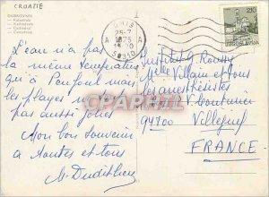 Postcard Modern Croatia Dubrovnik Cathedral