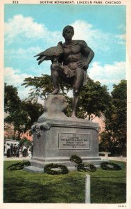 Geothe Monument,Lincoln Park,Chicago,IL