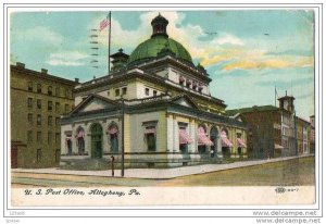US Post Office, Allegheny, Pennsylvania, PU-1909