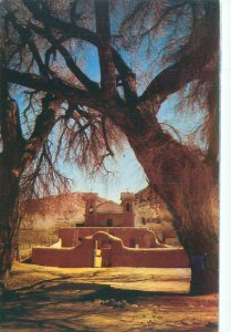 Chimayo New Mexico NM El Santaurio de Chimayo Chapel Chrome Postcard Unused