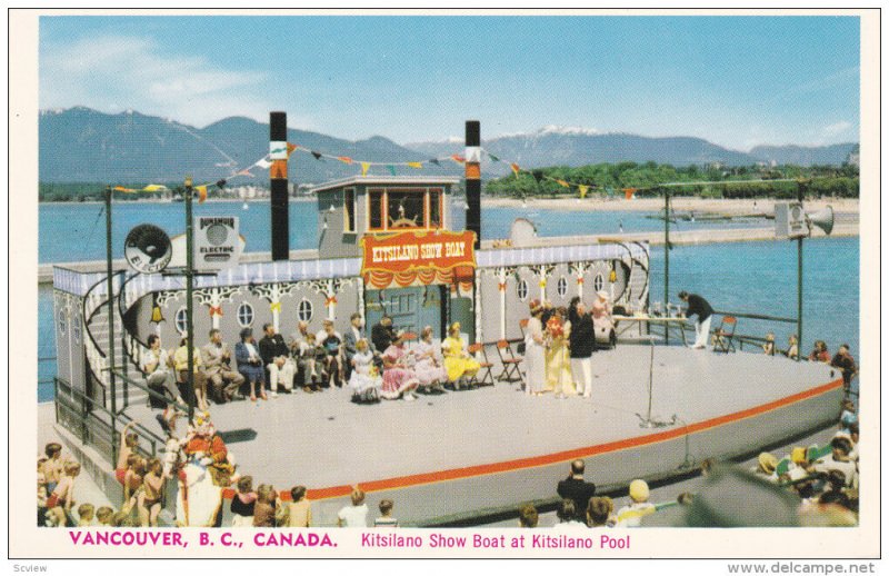 VANCOUVER, British Columbia, Canada, 1940-1960's; Kitsilano Show boat At Kits...