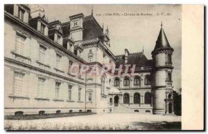Cote d & # 39Or - Chateau de Brochon - Old Postcard